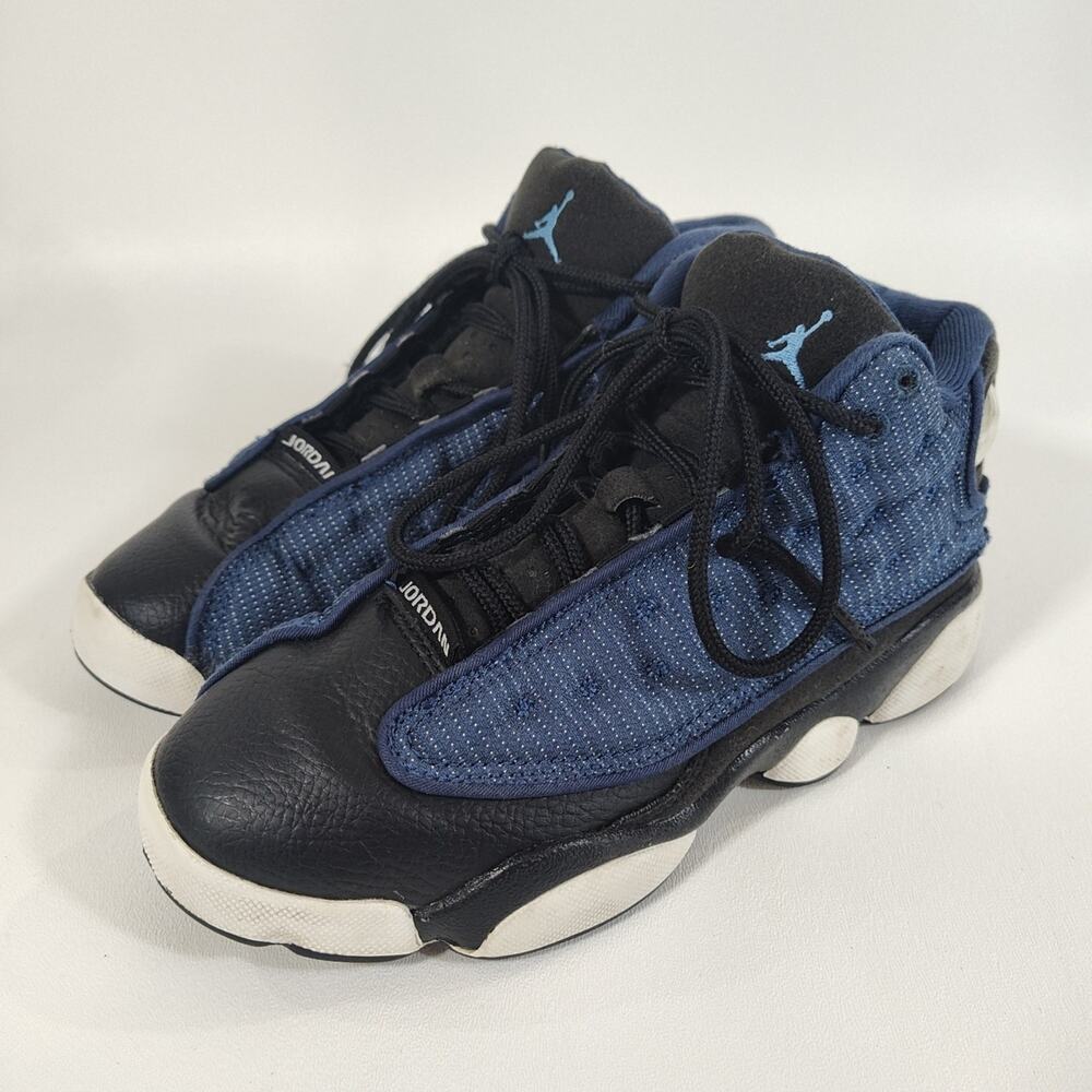 Nike Jordan 13 Retro Brave Blue Sneakers Shoes Style- 414575-400 Size 2.5Y